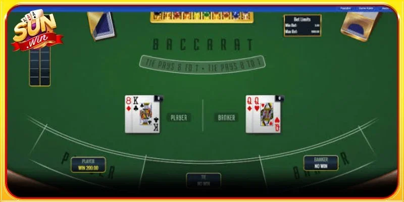 Game cược Baccarat được đông đảo người chơi yêu thích bởi lối đánh thử thách cao
