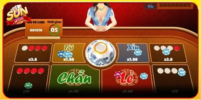 Luật cược xóc đĩa được SUNWIN mặc định đơn giản